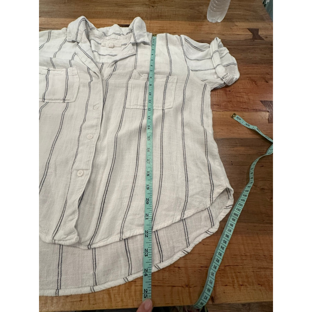 Thread + Supply Striped Button-Down Camp Shirt - image 11